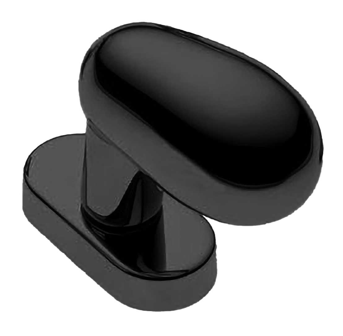 Ручка оконная UOVO W1 NERO, цвет - черный фото купить Тюмень