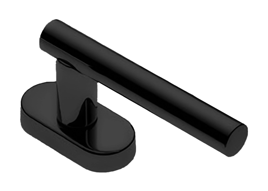 Ручка оконная CALLA W1 NERO, цвет - черный фото купить Тюмень