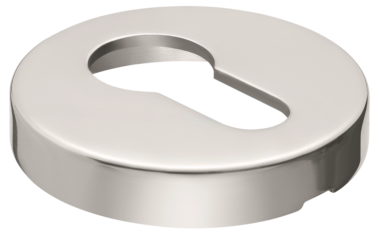 LUX-KH-R2 NIK, накладка на ключевой цилиндр на круглой розетке, цвет - никель фото 2 LUX-KH-R2 NIK, накладка на ключевой цилиндр на круглой розетке, цвет - никель фото купить в Тюмени