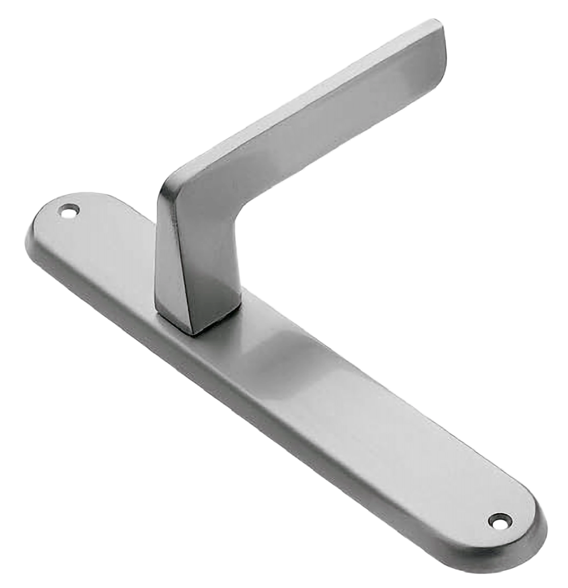 Ручка дверная на планке ROCK PL CSA, цвет матовый хром, латунь фото купить в Тюмени