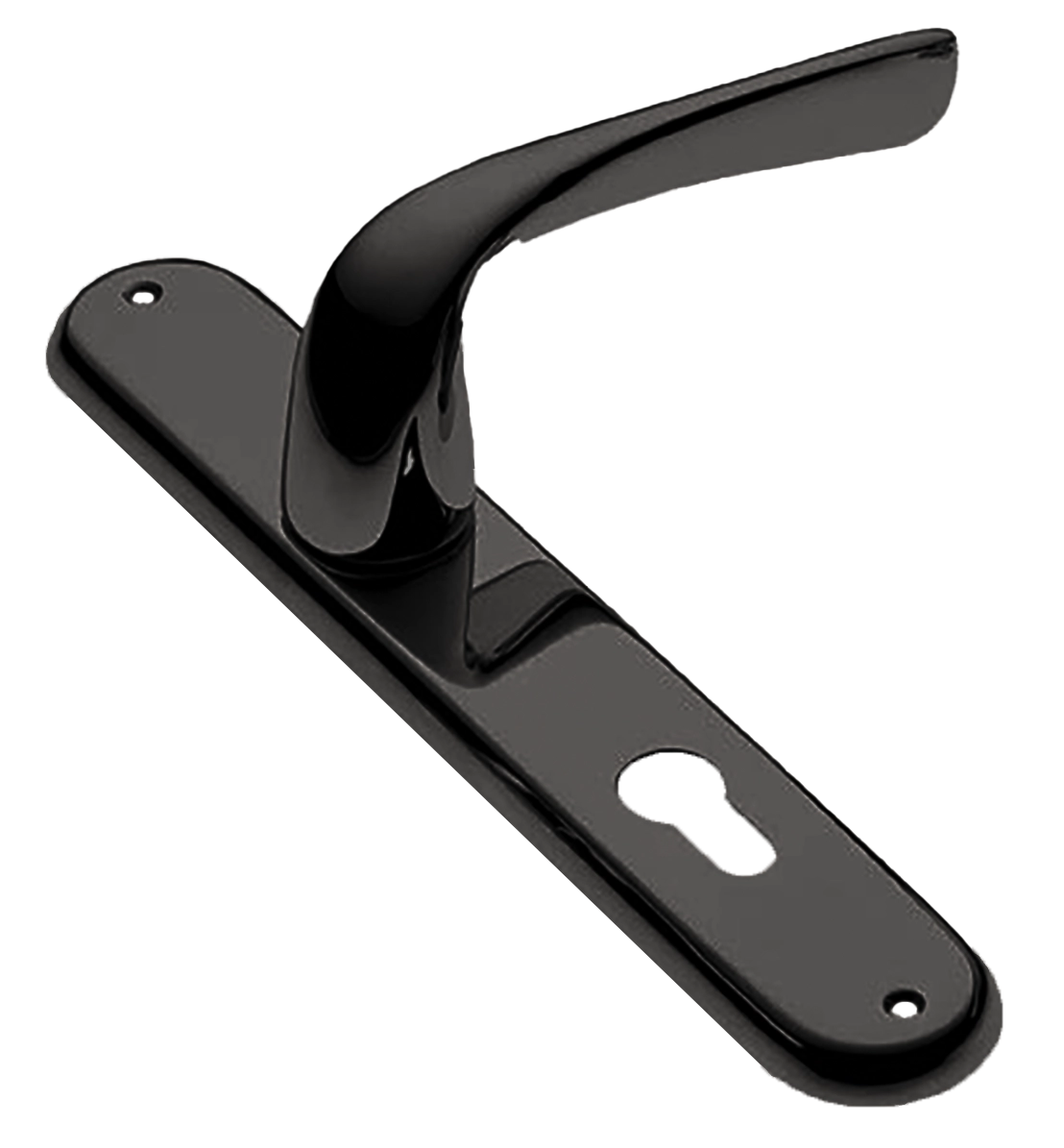 Ручка дверная на планке LE MANS PL NIN, цвет черный никель, латунь фото купить в Тюмени