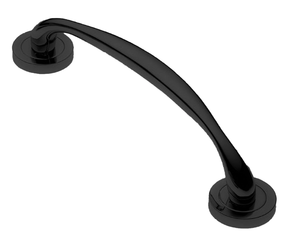 Ручка-скоба LEON PH NERO, цвет - черный фото купить в Тюмени