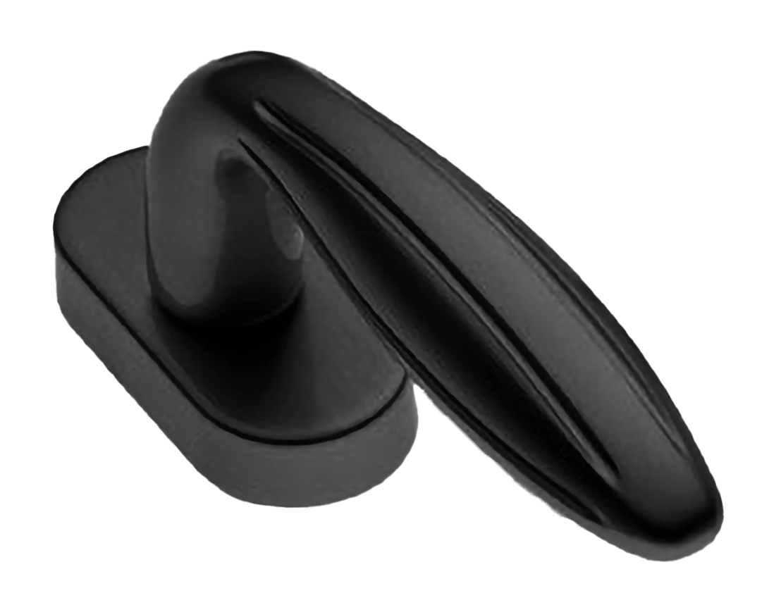 Ручка оконная BUD W1 NERO, цвет - черный фото купить в Тюмени