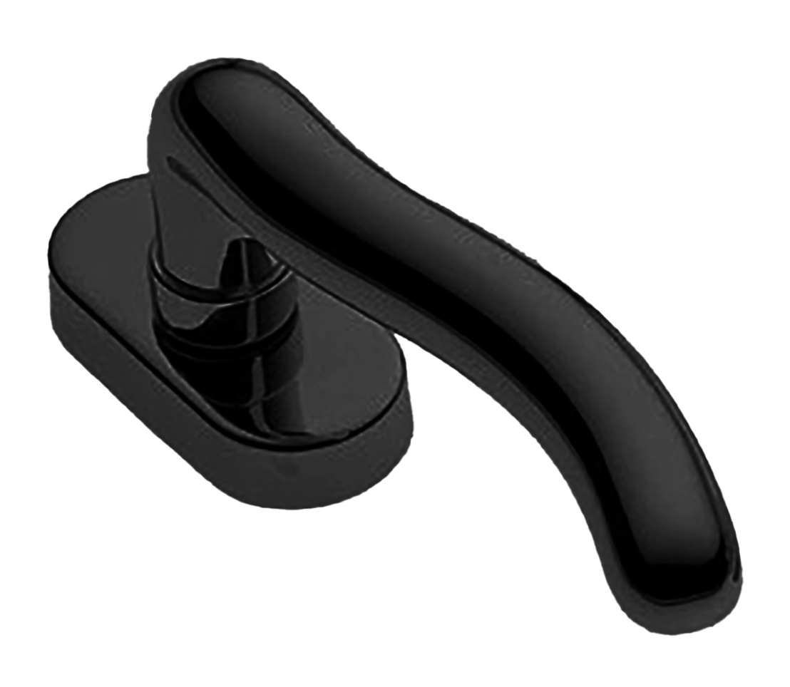 Ручка оконная SNAKE W1 NERO, цвет - черный фото купить в Тюмени