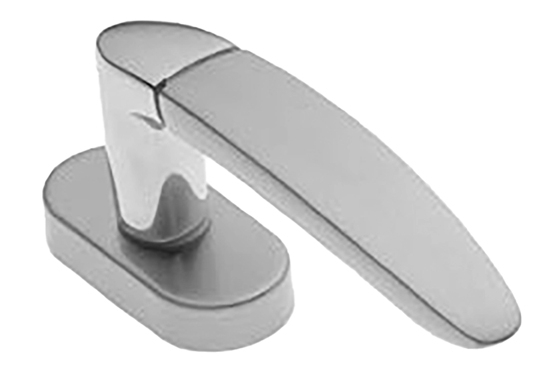 Ручка оконная SAIL W1 CSA/CRO, цвет - матовый хром/хром фото купить в Тюмени