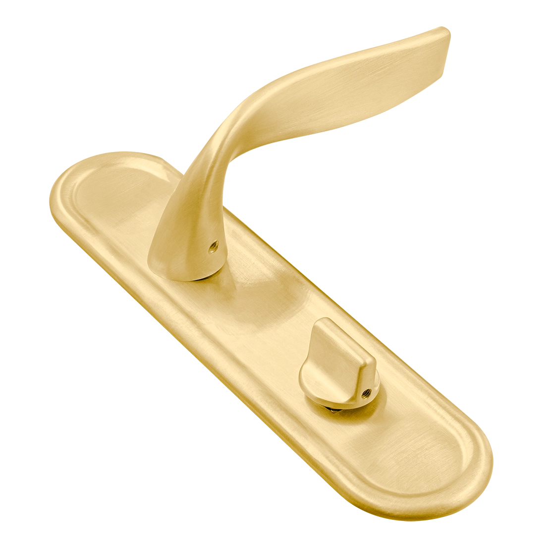 Ручка дверная SKYSCRAPER PLR AH на планке, цвет Осенний мёд/Autumn Honey фото купить Тюмень