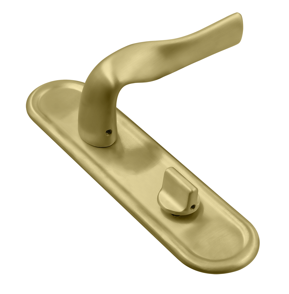 Ручка дверная LVB PLR AH на планке, цвет Осенний мёд/Autumn Honey фото купить Тюмень