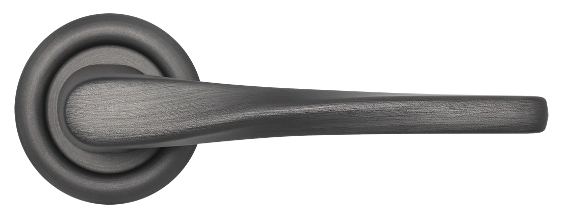 Ручка дверная THE OLYMPICS R7 SST на круглой розетке, цвет Летняя гроза/Summer Storm фото купить в Тюмени