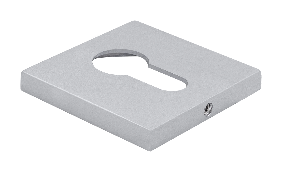 Накладка на замок MH-KH-S6 ASC под евроцилиндр, цвет анодированный матовый хром фото купить Тюмень