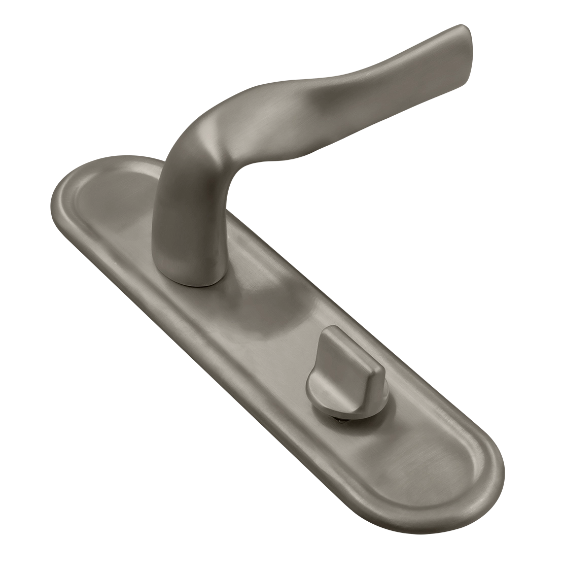 Ручка дверная LVB PLR WC SMI на планке под сантехническую завертку, цвет Весенняя дымка/Spring Mist фото купить Тюмень