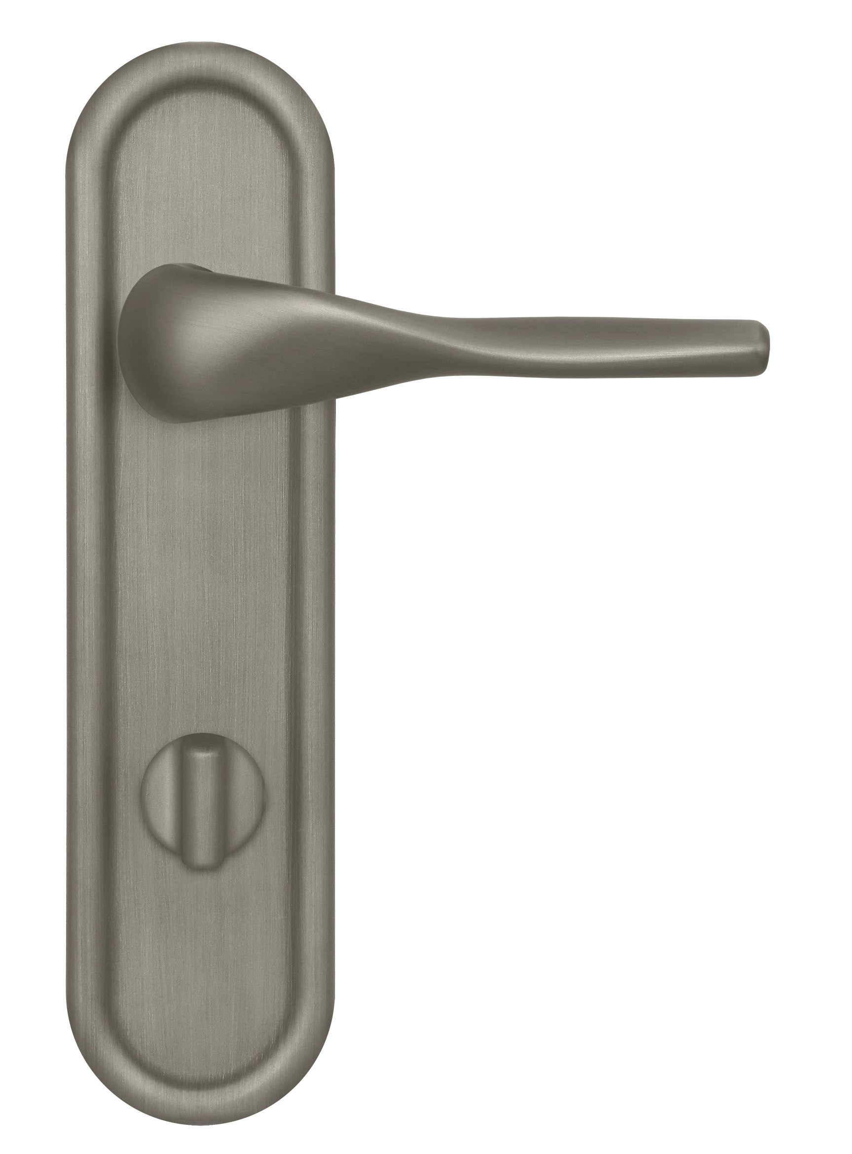 Ручка дверная LVB PLR WC SMI на планке под сантехническую завертку, цвет Весенняя дымка/Spring Mist фото купить в Тюмени