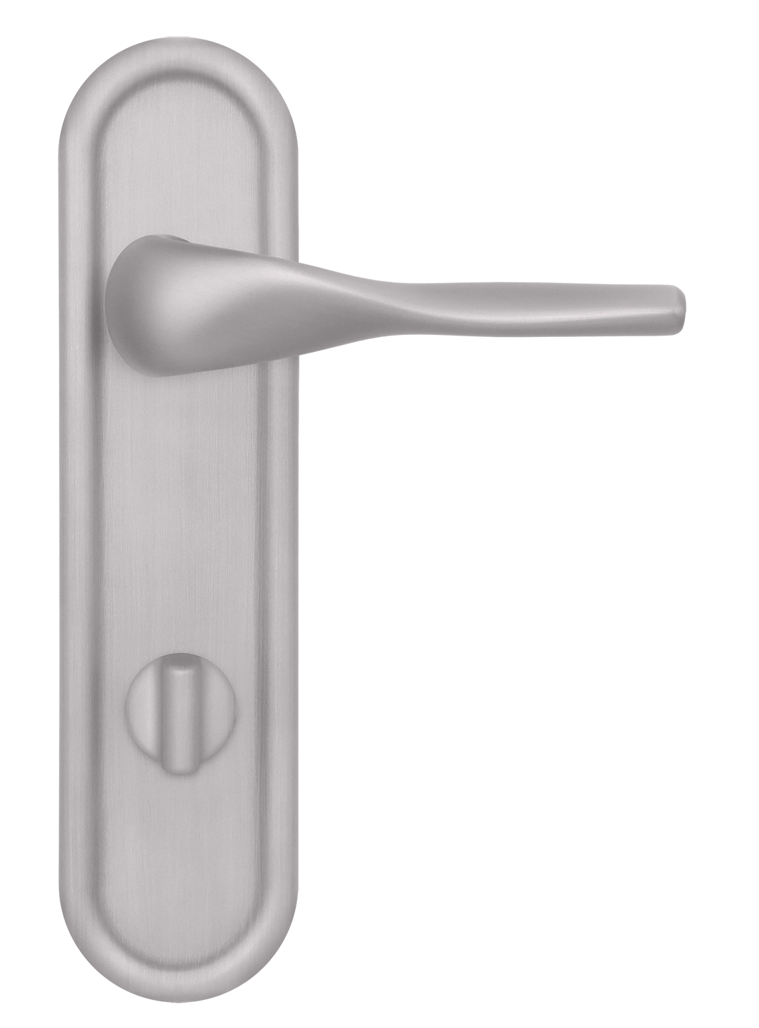 Ручка дверная LVB PLR WC SSW на планке под сантехническую завертку, цвет Стокгольмский снегопад/Stockholm Snowfall фото купить в Тюмени