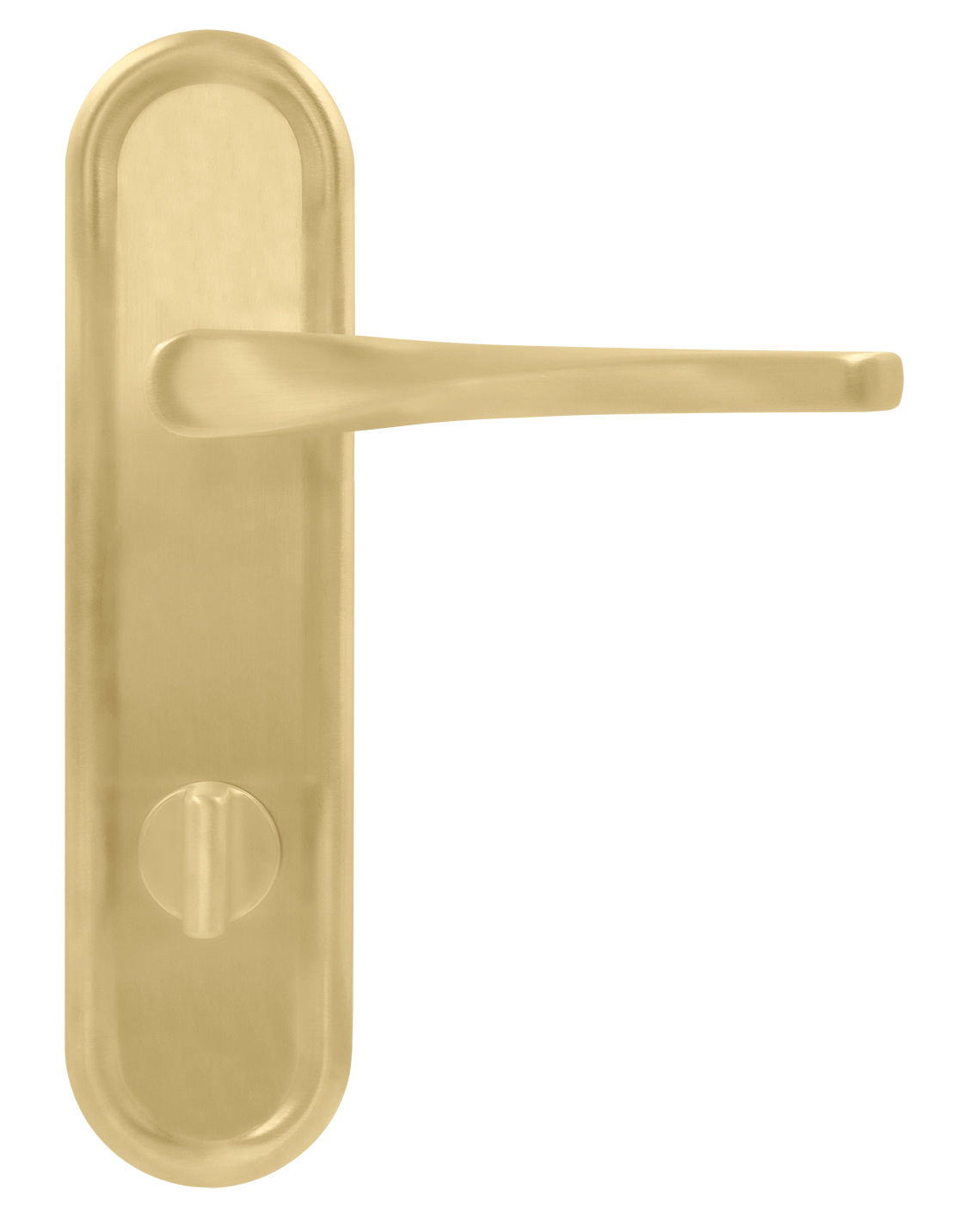 Ручка дверная THE OLYMPICS PLR WC AH на планке под сантехническую завертку, цвет Осенний мёд/Autumn Honey фото купить в Тюмени