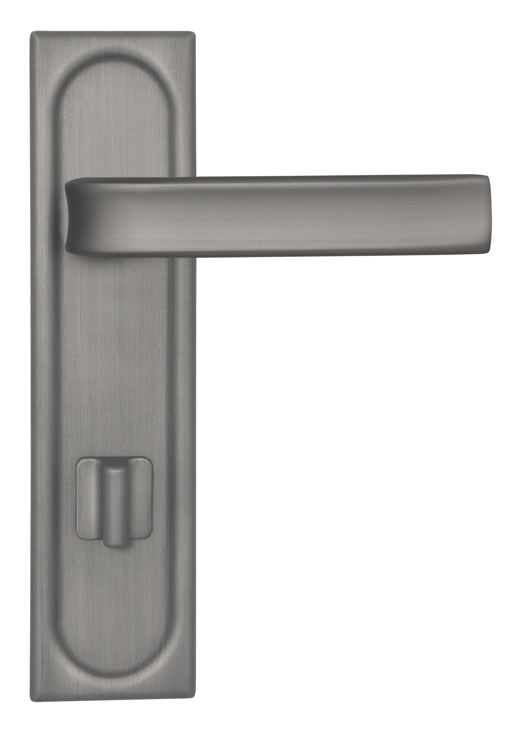 Ручка дверная THE BUS STATION PLS WC WF на планке под сантехническую завертку, цвет Зимняя стужа/Winter Frost фото купить в Тюмени