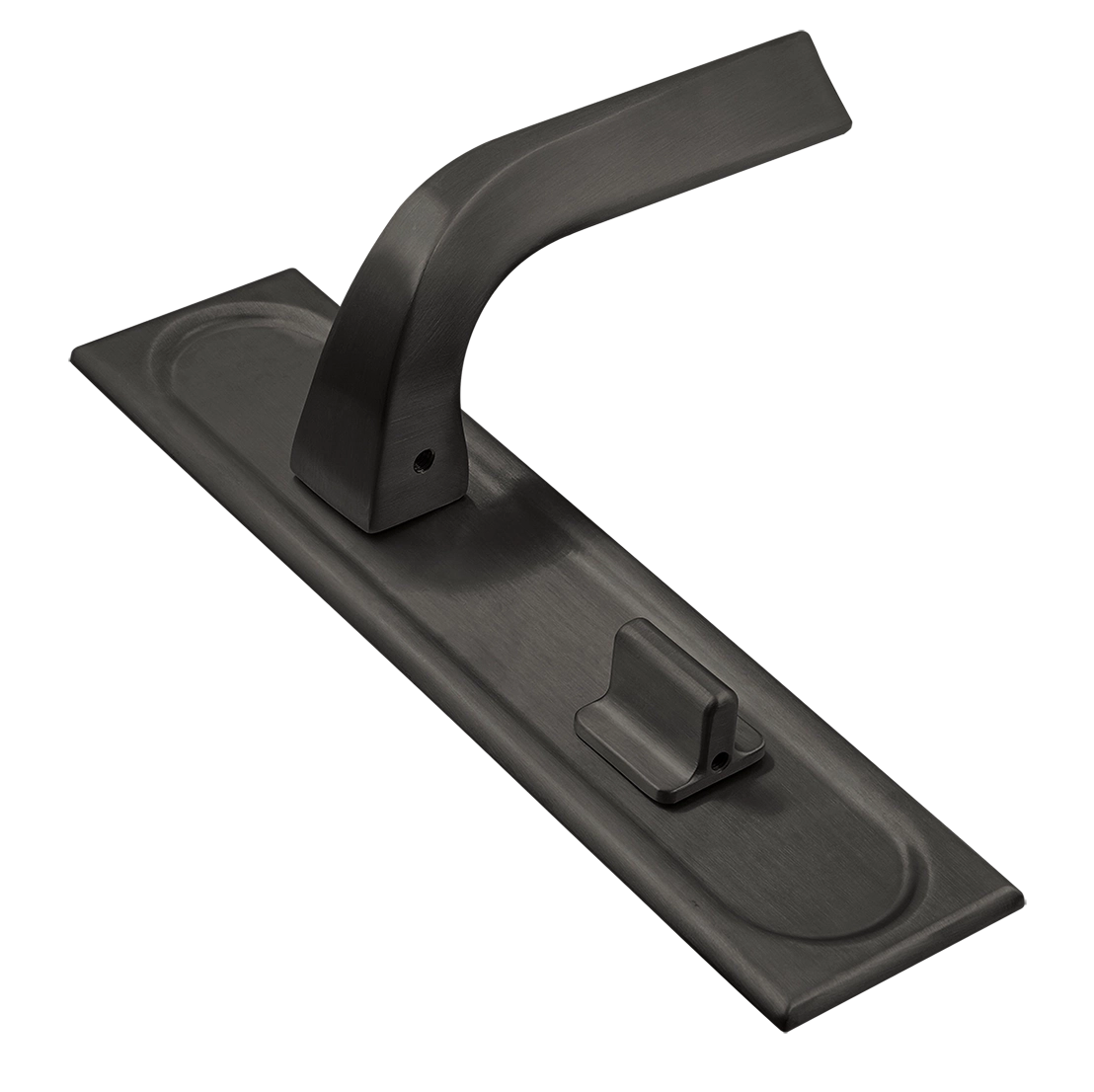 Ручка дверная WD CONCERT HALL PLS WC SST на планке под сантехническую завертку, цвет Летняя гроза/Summer Storm фото купить Тюмень