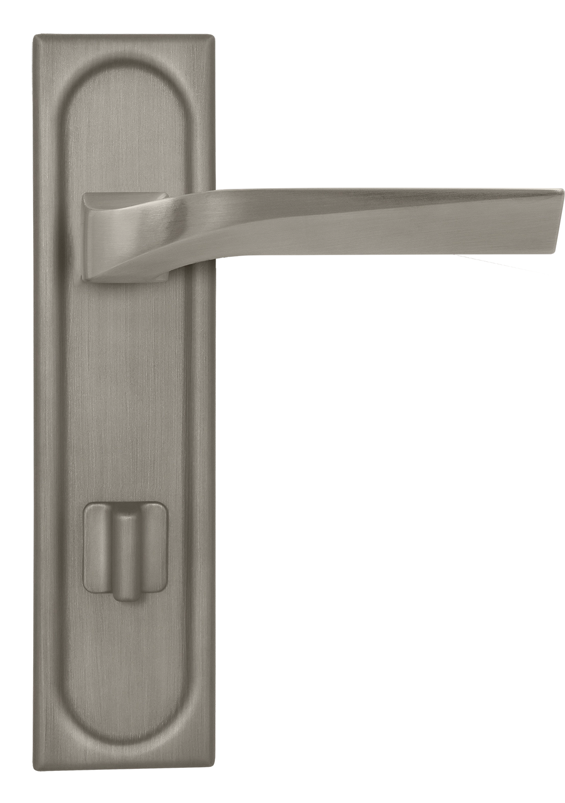 Ручка дверная WD CONCERT HALL PLS WC SMI на планке под сантехническую завертку, цвет Весенняя дымка/Spring Mist фото купить в Тюмени