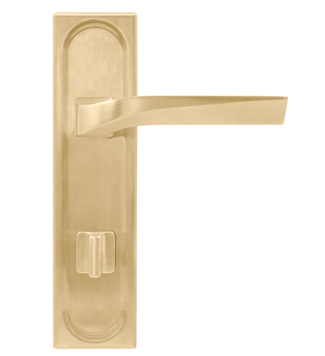 Ручка дверная WD CONCERT HALL PLS WC AH на планке под сантехническую завертку, цвет Осенний мёд/Autumn Honey фото купить в Тюмени