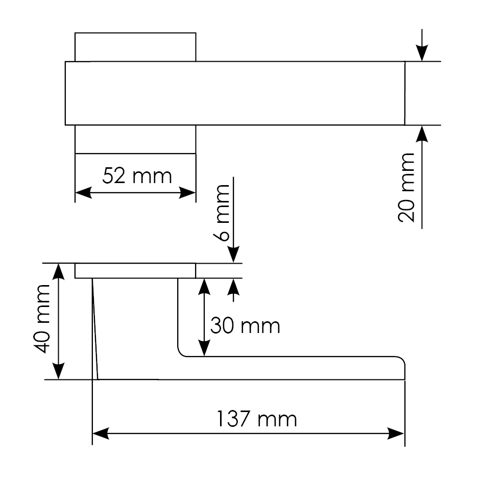 Комплект дверных ручек MH-56-S6 BL с заверткой MH-WC-S6 BL + магнитный замок M1895 BL, цвет черный фото morelli Тюмень