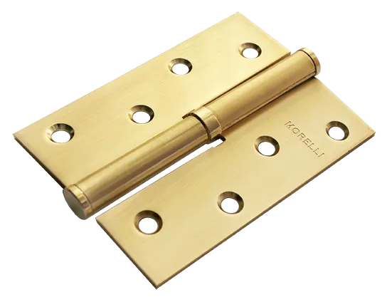Петля разъемная карточная MSND 100X70X2.5 SG R с подшипником стальная правая, врезная, цвет матовое золото фото купить Тюмень