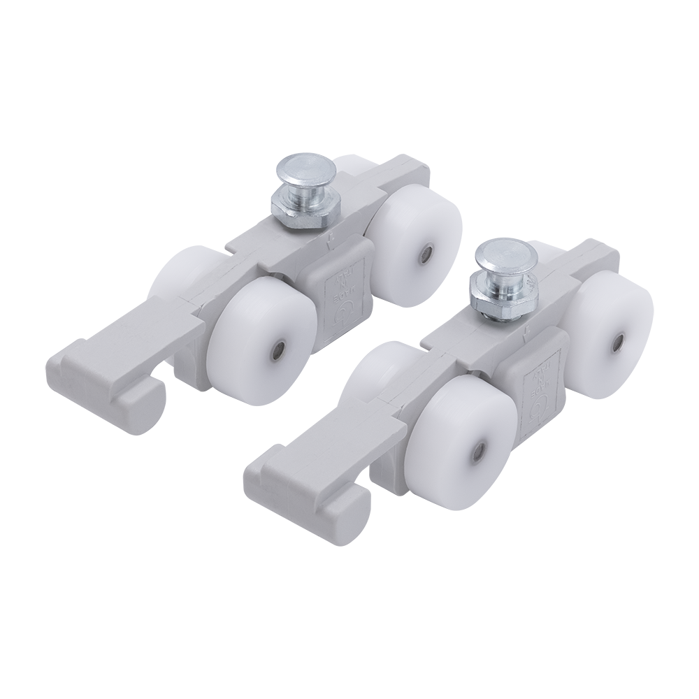 Комплект ролик-стопор SLIDING SET 1-SO 40kg NEW для синхр. открывания, дверь до 40кг фото фурнитура Тюмень