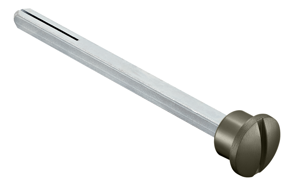 Четырехгранник LUX-SPINDLE-WC 110 ANT 110мм с кнопкой, цвет антрацит фото купить Тюмень