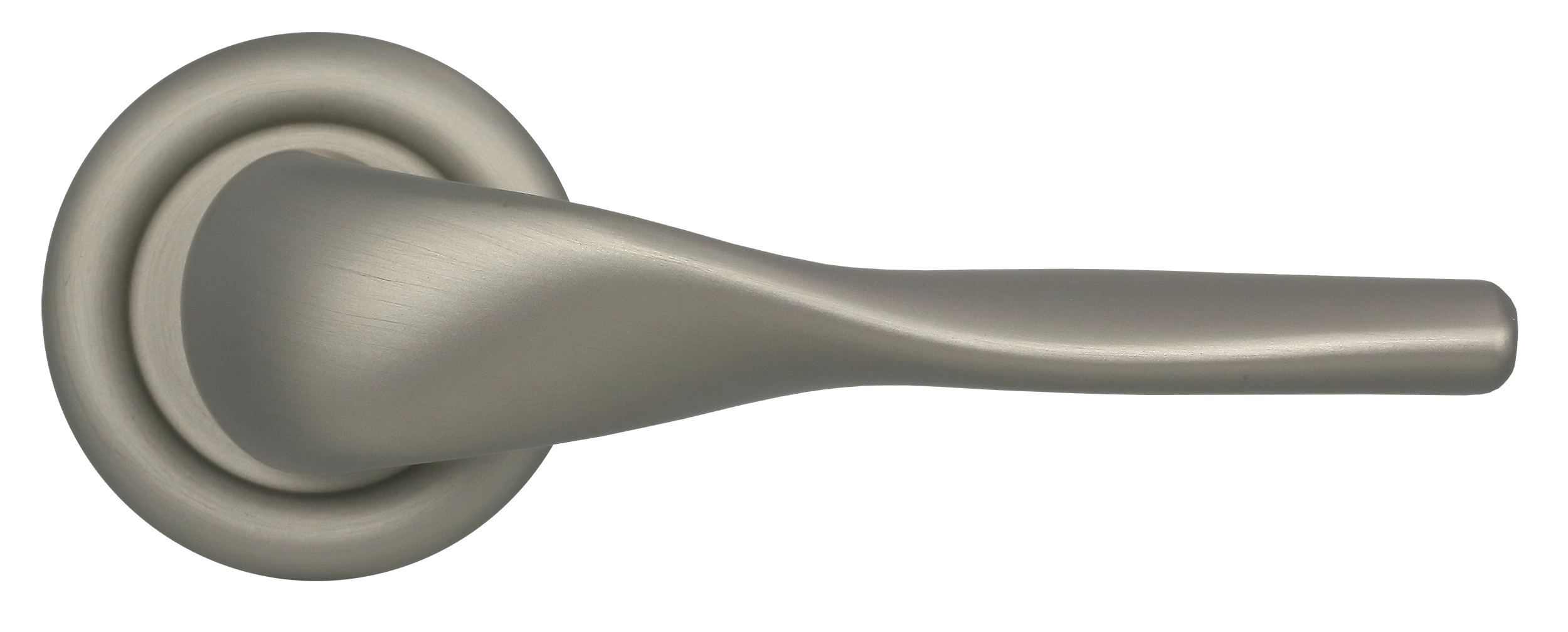 Ручка дверная LVB R7 SMI на круглой розетке, цвет Весенняя дымка/Spring Mist фото купить в Тюмени