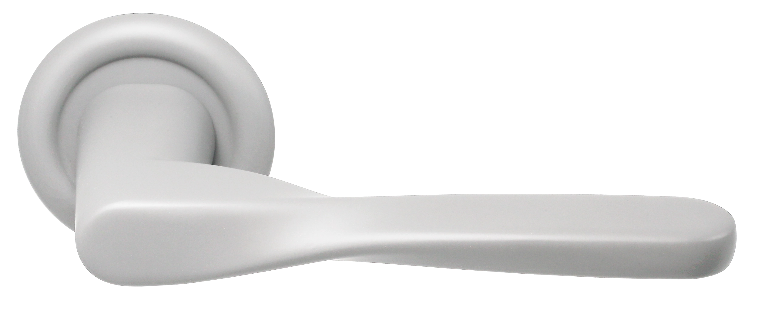 Ручка дверная THE OLYMPICS R7 SSW на круглой розетке, цвет Стокгольмский снегопад/Stockholm Snowfall фото купить Тюмень