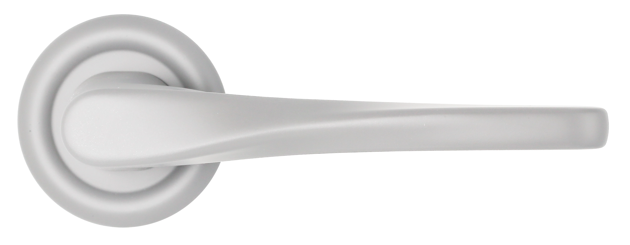 Ручка дверная THE OLYMPICS R7 SSW на круглой розетке, цвет Стокгольмский снегопад/Stockholm Snowfall фото купить в Тюмени