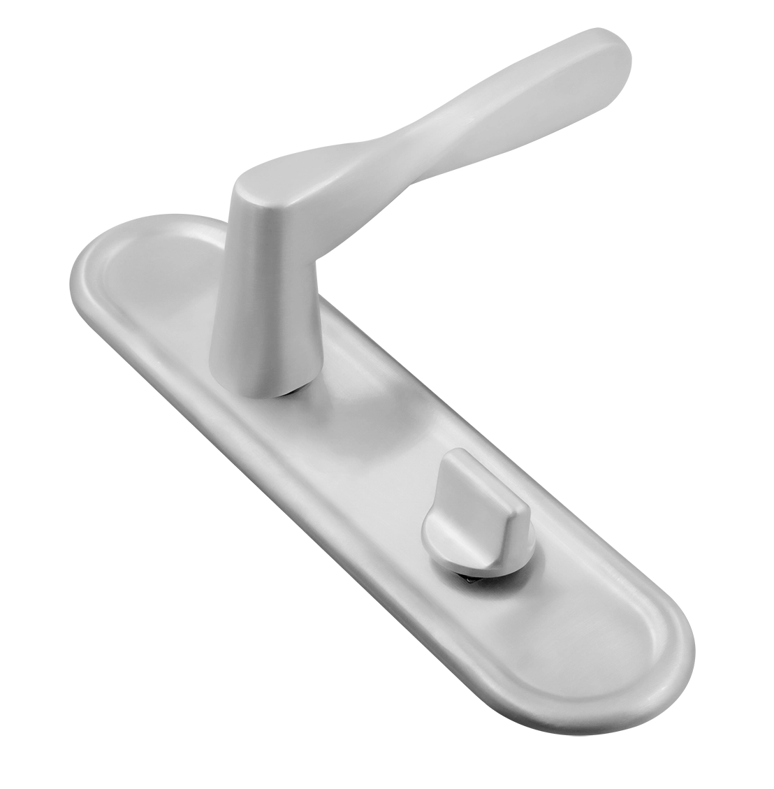 Ручка дверная THE OLYMPICS PLR SSW на планке, цвет Стокгольмский снегопад/Stockholm Snowfall фото купить Тюмень