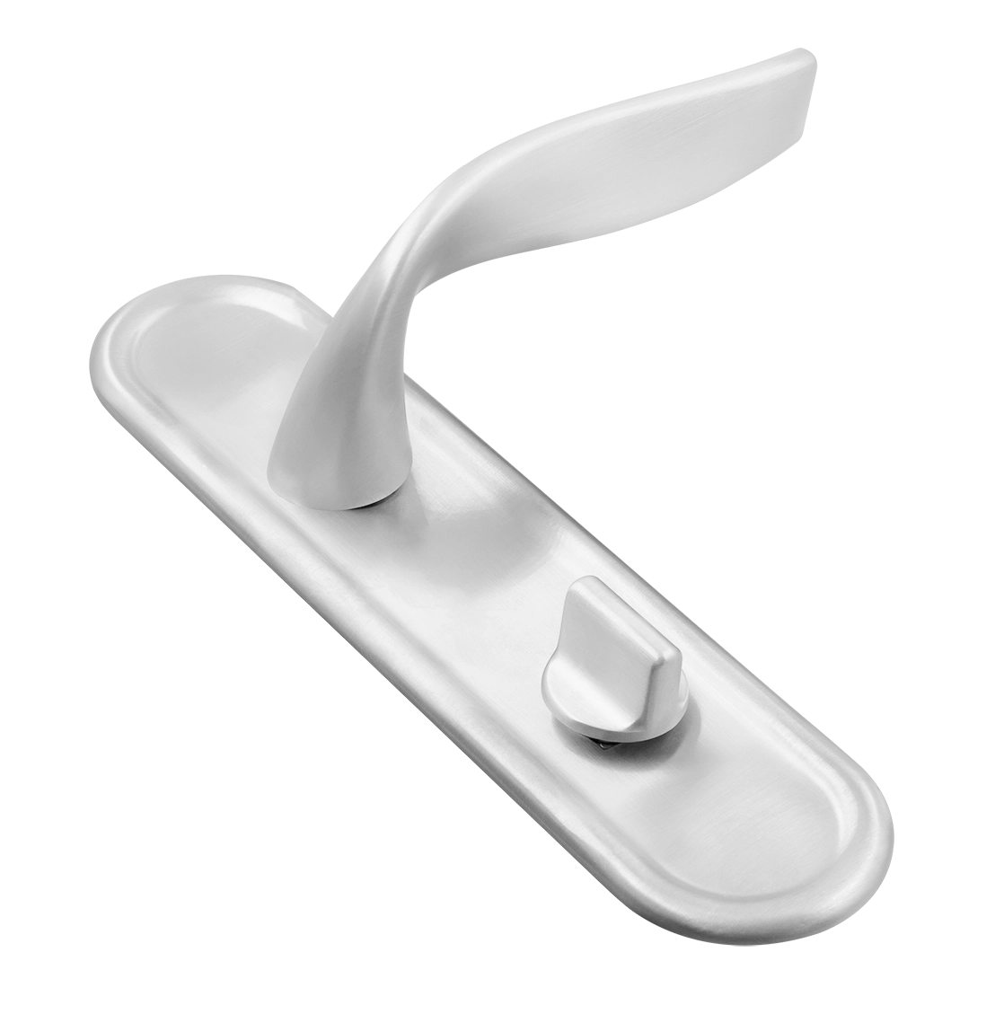 Ручка дверная SKYSCRAPER PLR SSW на планке, цвет Стокгольмский снегопад/Stockholm Snowfall фото купить Тюмень