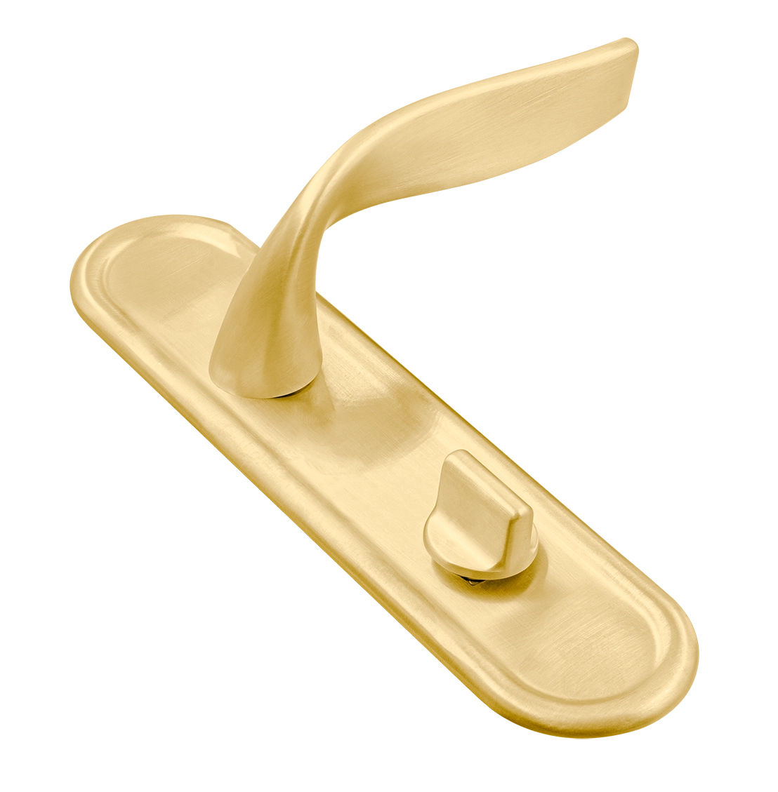 Ручка дверная SKYSCRAPER PLR AH на планке, цвет Осенний мёд/Autumn Honey фото купить Тюмень