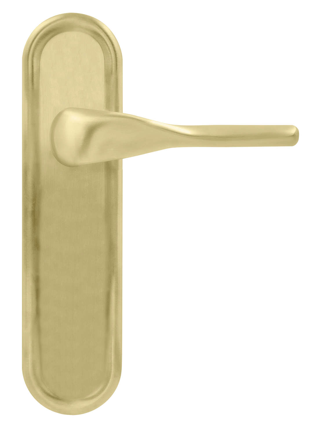 Ручка дверная LVB PLR AH на планке, цвет Осенний мёд/Autumn Honey фото купить в Тюмени