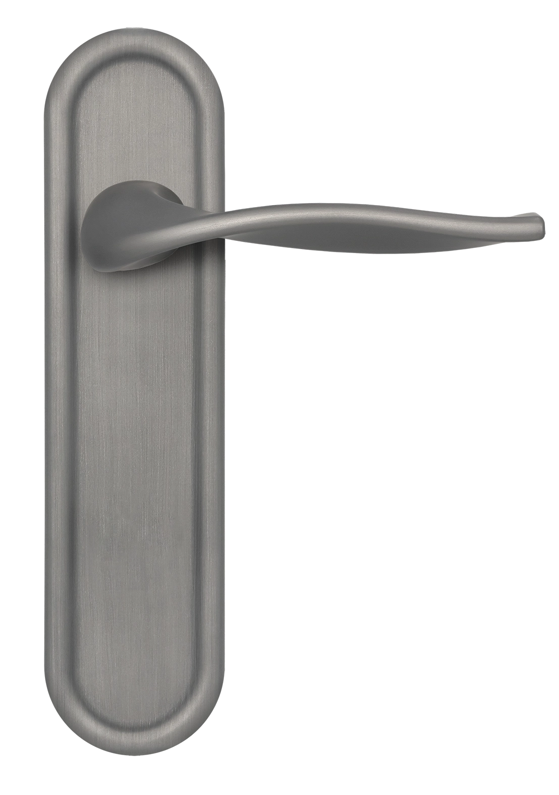 Ручка дверная SKYSCRAPER PLR WF на планке, цвет Зимняя стужа/Winter Frost фото купить в Тюмени