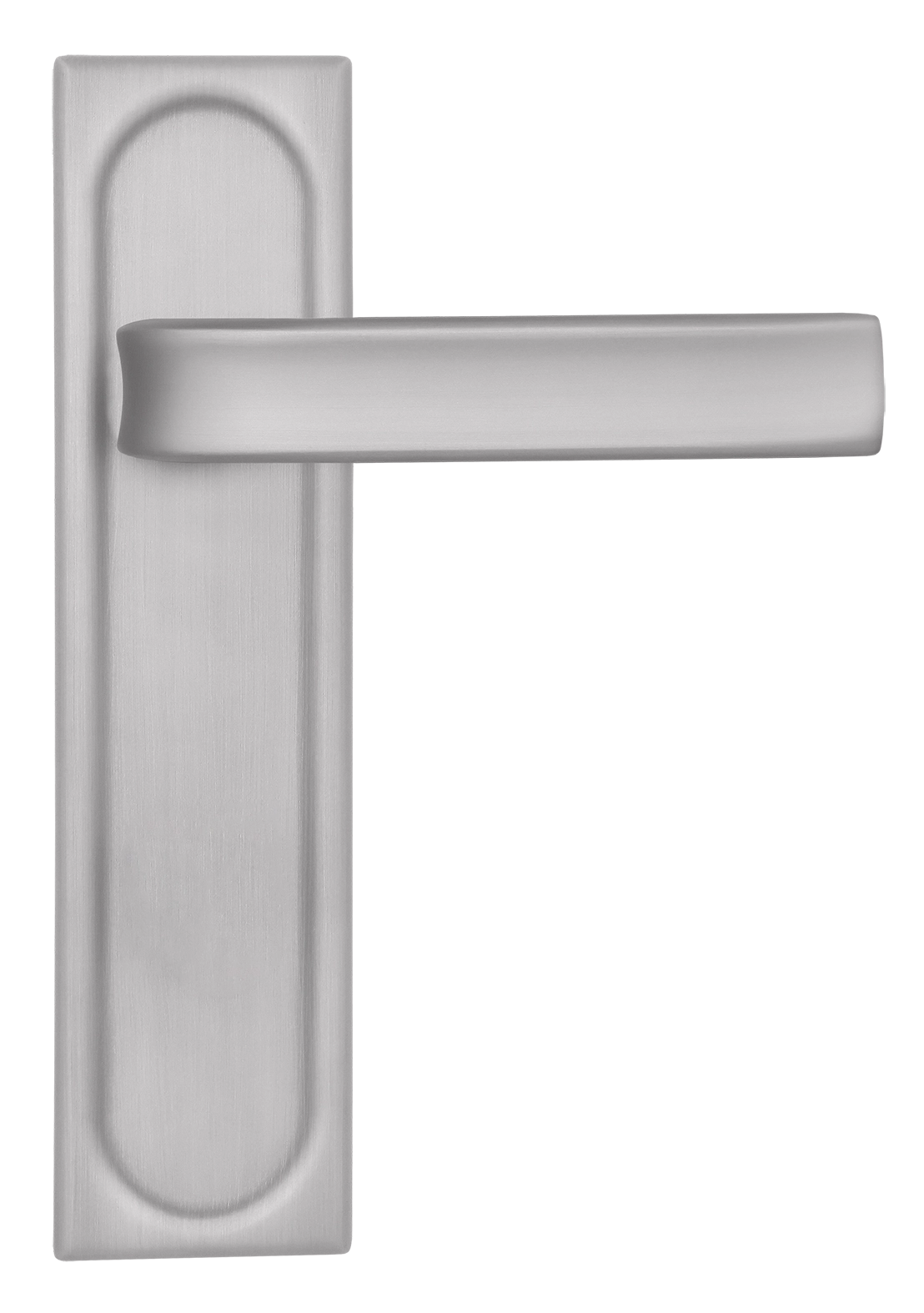 Ручка дверная THE BUS STATION PLS SSW на планке, цвет Стокгольмский снегопад/Stockholm Snowfall фото купить в Тюмени