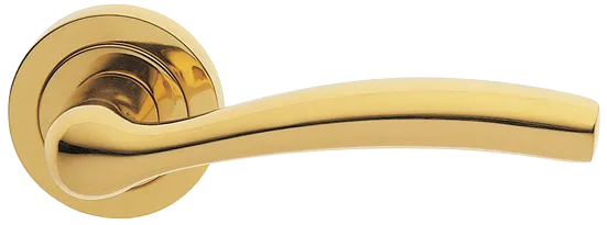 VENERA R2 OTL, ручка дверная, цвет - золото фото купить Тюмень