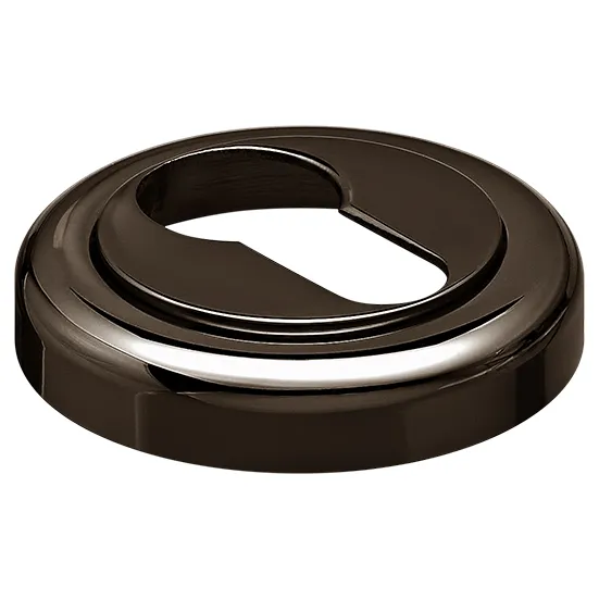LUX-KH-R4 NIN, накладка на евроцилиндр, цвет -  черный никель фото купить Тюмень
