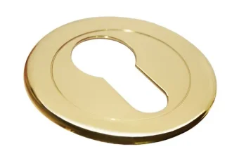 LUX-KH OTL, накладка на евроцилиндр, цвет - золото