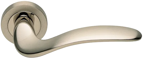 COBRA R2 NIS/NIK, ручка дверная, цвет -  матовый никель/никель фото купить Тюмень