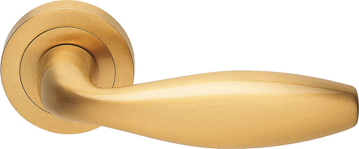 SIENA R2 OSA, ручка дверная, цвет - матовое золото фото купить Тюмень