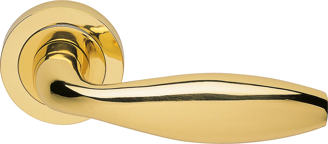 SIENA R2 OTL, ручка дверная, цвет - золото фото купить Тюмень