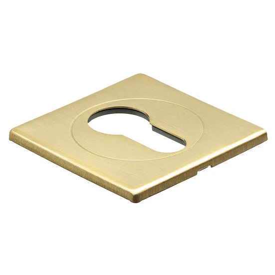 LUX-KH-S OSA, накладка на евроцилиндр, цвет - матовое золото фото купить Тюмень