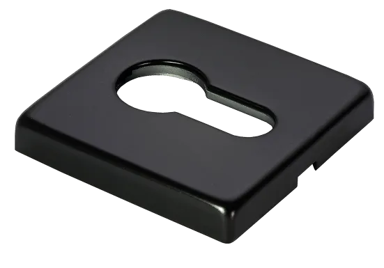 LUX-KH-S5 NERO, накладка под евроцилиндр, цвет - черный фото купить Тюмень